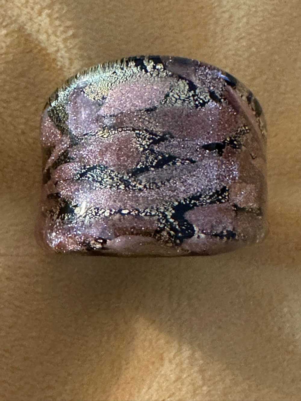 Murano Statement Ring - Size 11